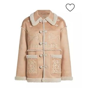 Mother Toasty Faux Suede Jacket
